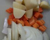 じゃがいもとワカメの味噌汁◆作り方1写真