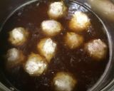ほっくりトロうま☆カボチャと肉団子の煮物作り方4写真
