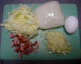 キャベツチャーハン作り方1写真