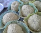 ママと一緒に！レンジでうぐいすもち★作り方5写真