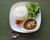 ミキサーで作るインド風ほうれん草のカレー作り方9写真