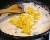 かぼちゃニョッキのクリーム煮ココット♪作り方8写真