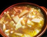 レンジで簡単！鶏肉とタケノコの卵とじ作り方3写真