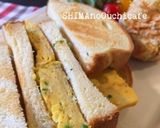 朝ごはんとお弁当に！厚焼き卵サンド作り方9写真
