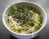 朝食♪昼食♫夜食☆えごま油で目玉焼き丼♡作り方1写真
