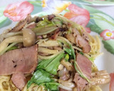 きのこでかさまし！バター風味の和風パスタ作り方5写真