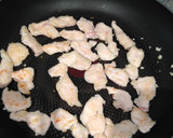 鶏ささみとセロリの炒め物作り方3写真