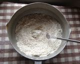 全粒粉入りピーナッツバタークッキー作り方1写真
