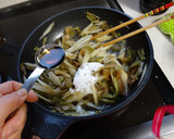 山くらげと搾菜のきんぴら風煮物作り方4写真