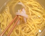 糖質制限パスタ!枝豆とイカのカニクリーム作り方4写真