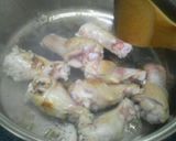 新じゃが小芋と鶏肉のピリカラ煮♪作り方1写真