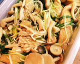 水菜のさっと煮作り方4写真
