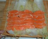 スモークサーモンロール白菜作り方3写真