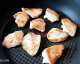 お弁当に！甘辛ケチャップチキン作り方2写真