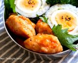 お弁当に！甘辛ケチャップチキン作り方4写真