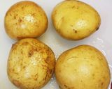 じゃがいもとイカの塩辛の炒め物♪簡単！作り方1写真