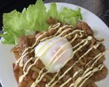 豚丼(テリマヨ温玉のせ)作り方7写真