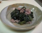 高菜と豚肉の美味しいコラボレーション作り方7写真