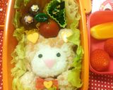 簡単キャラ弁♥プリパラ♥くま のおにぎり作り方10写真