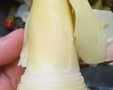 たけのこの姫皮でお刺身♪|たけのこレシピ作り方1写真