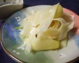 たけのこの姫皮でお刺身♪|たけのこレシピ作り方4写真