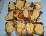 ぶりの照り焼き炒り卵のせ作り方4写真