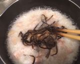 簡単で適当な親子雑炊作り方3写真