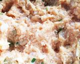 鶏ひき肉のふわふわ和風ハンバーグ作り方2写真