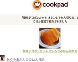簡単デコポンカット☆オレンジみかん切り方作り方6写真