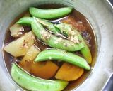 麺つゆで簡単に作る土佐煮|たけのこレシピ作り方2写真
