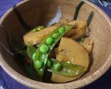 麺つゆで簡単に作る土佐煮|たけのこレシピ作り方3写真