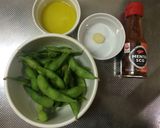 簡単おつまみ★枝豆のペペロンチーノ作り方1写真