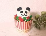 簡単うさぎカップケーキ パンダくま作り方11写真