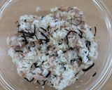 冷凍おにぎり（しらすチーズ・ツナ昆布）作り方4写真