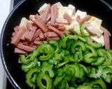 早い！苦味おさえたゴーヤチャンプルー☆作り方5写真