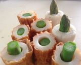 お弁当用冷凍⇒アスパラinちくわ作り方2写真