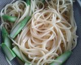 アスパラパスタペペロンチーノ♪作り方5写真