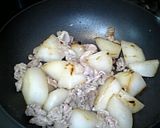１５分で完成！大根と豚肉の炒め煮作り方3写真