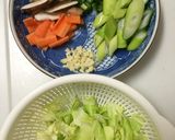 野菜たっぷりヘルシービーフン♫作り方1写真