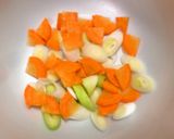 お肉と野菜たっぷり♪焼きうどん作り方1写真