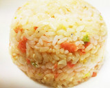 フレークで簡単ぱらぱら安上がり！鮭炒飯★作り方5写真