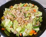 お肉と野菜たっぷり♪焼きうどん作り方9写真
