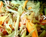 ささがきごぼうと人参.ひき肉の甘辛炒め作り方4写真