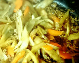 ささがきごぼうと人参.ひき肉の甘辛炒め作り方5写真