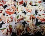 たこ焼き器de♪しゅうまいの皮ピザ～♥❤作り方4写真