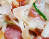 たこ焼き器de♪しゅうまいの皮ピザ～♥❤作り方5写真