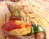 お弁当に冷凍☆ミンチ入味付きミニオムレツ作り方10写真