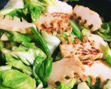 旬！ 春キャベツとタケノコの和風パスタ作り方6写真