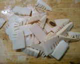 簡単　朝食　筍とワカメ　なめこのお吸い物作り方1写真