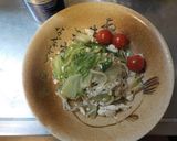 レタスと豆腐の簡単ピリ辛炒め作り方12写真